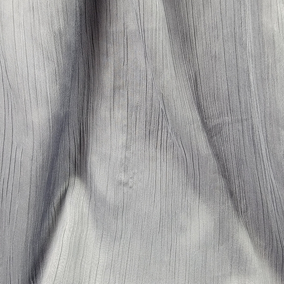 NWT BHLDN vneck grey chiffon bridesmaid formal maxi dress - Picture 6 of 7